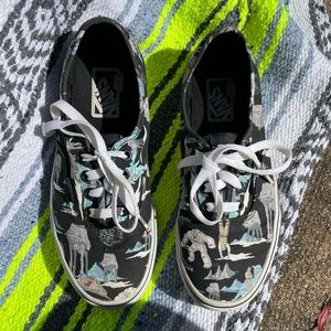 Empire strikes back Hoth Star Wars vans women’s 6.5 or men’s 5.0
